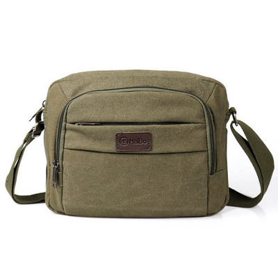 Schnallen-feste Weinlese-Segeltuch-Bote-Bag Casual Portable-Umhängetasche