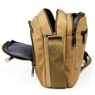 Schnallen-feste Weinlese-Segeltuch-Bote-Bag Casual Portable-Umhängetasche