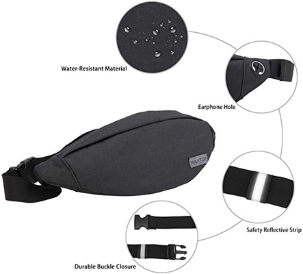 Soem wasserdichte laufende Fanny Pack For Men Women justierbarer Unisex-Bum Bag