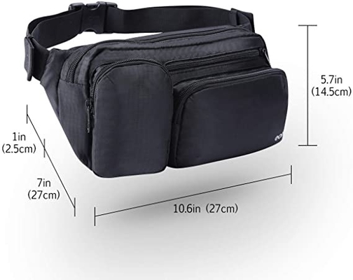 Große Kapazitäts-Mode-Fanny Pack Multiple Pockets For-Wandern
