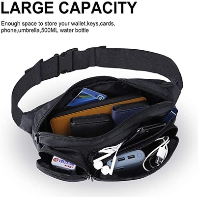 Große Kapazitäts-Mode-Fanny Pack Multiple Pockets For-Wandern