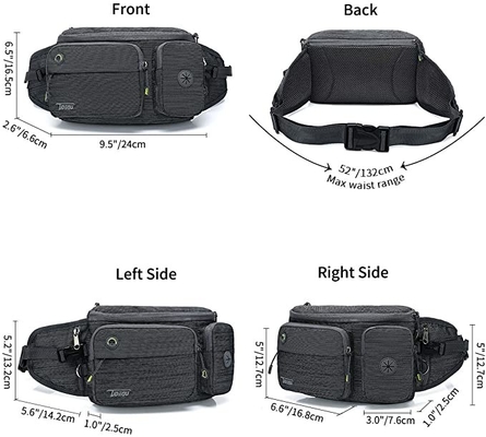 Bum Dog Walking Bag Running-Taillen-Tasche für das Wandern des Radfahrens