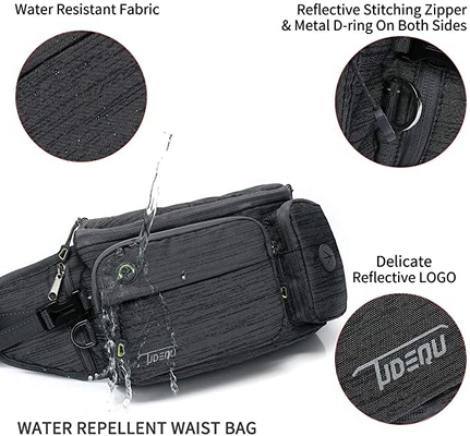 Bum Dog Walking Bag Running-Taillen-Tasche für das Wandern des Radfahrens
