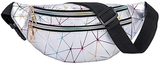PU überziehen die wasserdichten Reißverschlusstaschen Bum Waist Bag Festival Fanny-Satz-3 mit Leder