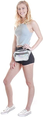 PU-Party-Bum Bag Waist Pack For-Frauen-Mann-Kinderkleines mittelgroßes