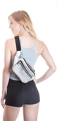 PU-Party-Bum Bag Waist Pack For-Frauen-Mann-Kinderkleines mittelgroßes