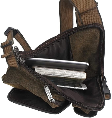 Taktische Radfahrensegeltuch-Tropfen-Bein-Tasche, die Taillen-Satz für Mann-Frauen wandert
