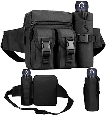 Militärwasserdichter Für den praktischen GebrauchBum Bag Canvas Waist Pouch mit Flaschen-Halter