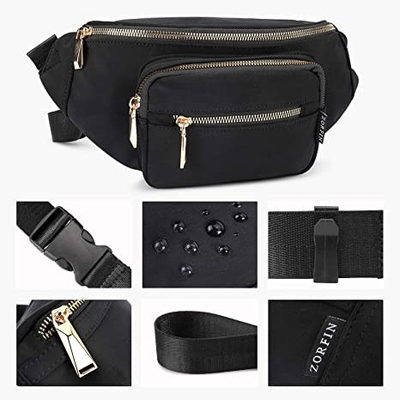 Frauen-Männer arbeiten Fanny Pack/wasserdichte Taillen-Tasche für das Reise-laufende gehende Wandern um