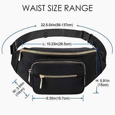Frauen-Männer arbeiten Fanny Pack/wasserdichte Taillen-Tasche für das Reise-laufende gehende Wandern um