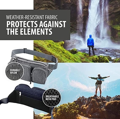 6 Taschen-Mode-Fanny Pack Hiking Cute Waist-Tasche