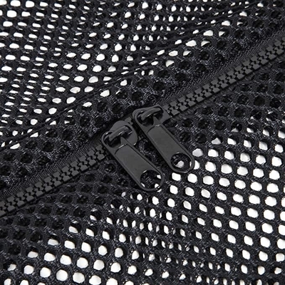 Übergroße Turnhallen-Tasche Mesh Sports Duffle Bag Multipurposes mit dem Reißverschluss justierbar