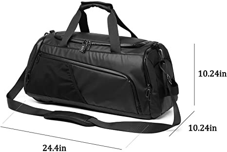 Wasserdichte Sport-Kleidersack-Reise Weekender-Reisetasche mit Schuh-Fach