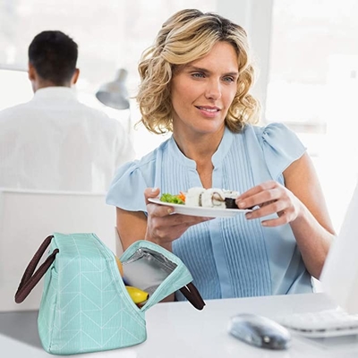 Oxford isolierte Tote Bag Resuable Shopping Bag, der für Frauen-Männer wasserdicht ist