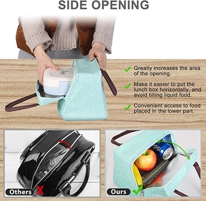 Oxford isolierte Tote Bag Resuable Shopping Bag, der für Frauen-Männer wasserdicht ist