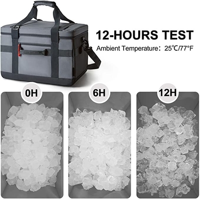 Dose 48 isolierte große zusammenklappbare Mittagessen-Kühlvorrichtungen der Kühltasche-32l für Picknick-Strand