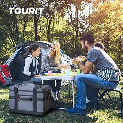 Dose 48 isolierte große zusammenklappbare Mittagessen-Kühlvorrichtungen der Kühltasche-32l für Picknick-Strand