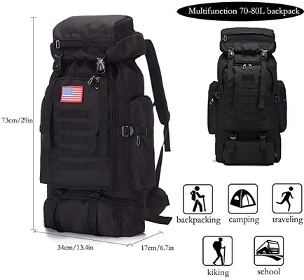 70l, das Rucksack Molle-Rucksack-wasserdichte Reise Daypack wandernd kampiert