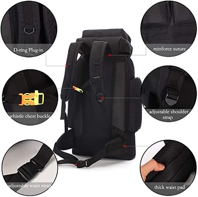 70l, das Rucksack Molle-Rucksack-wasserdichte Reise Daypack wandernd kampiert