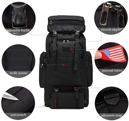 70l, das Rucksack Molle-Rucksack-wasserdichte Reise Daypack wandernd kampiert