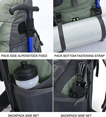 leichter beständiger wandernder Rucksack des Wasser-50l für das kletternde kampierende Reisen