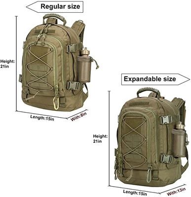 Dehnbares taktisches kampierendes Oxford-Militärmaterial des Rucksack-60l
