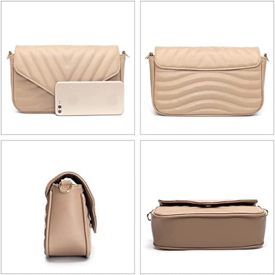 Stilvolle Designer-Small Quilted Crossbody-Tasche für Frauen