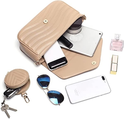 Stilvolle Designer-Small Quilted Crossbody-Tasche für Frauen