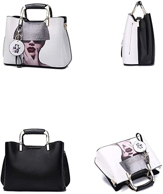 Die handtaschen-Schultaschen-Schulter-Damen lederner Tote Bags der Spitzengriff-Frauen Luxus