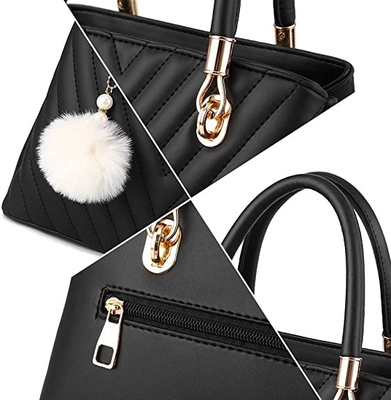 Die Luxushandtaschen-Spitzengriff-Schultasche lederner Mode-PU-Frauen