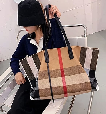 Der Luxusdie handtaschen-große Kapazitäts-geräumigen Damen der Segeltuch-Frauen quer- Geldbeutel Körper